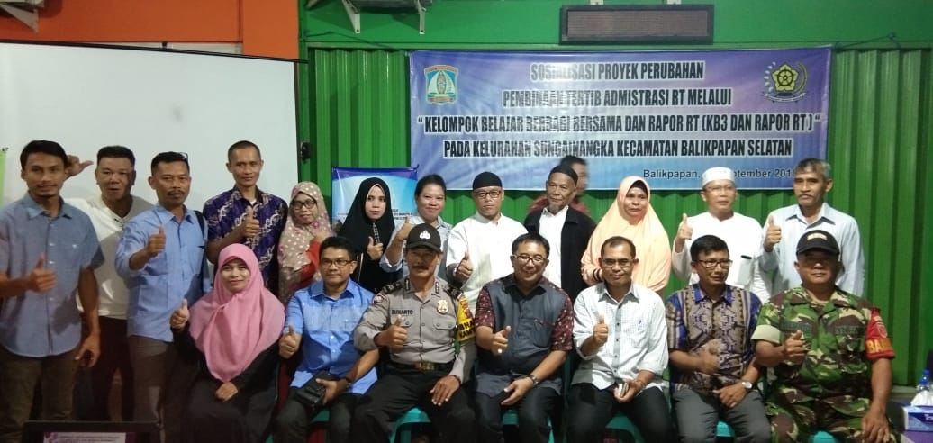 KB3 DAN RAPOR RT KELURAHAN SUNGAINANGKA